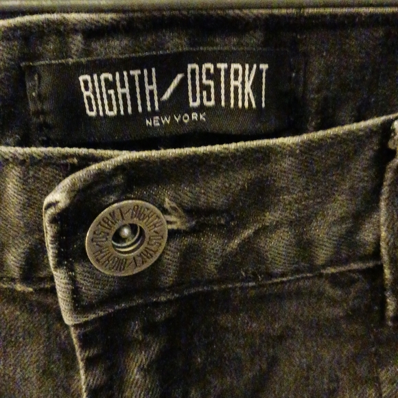 Men's 8ighth/Dstrkt slim moto jeans sz 34x32 - Picture 5 of 13